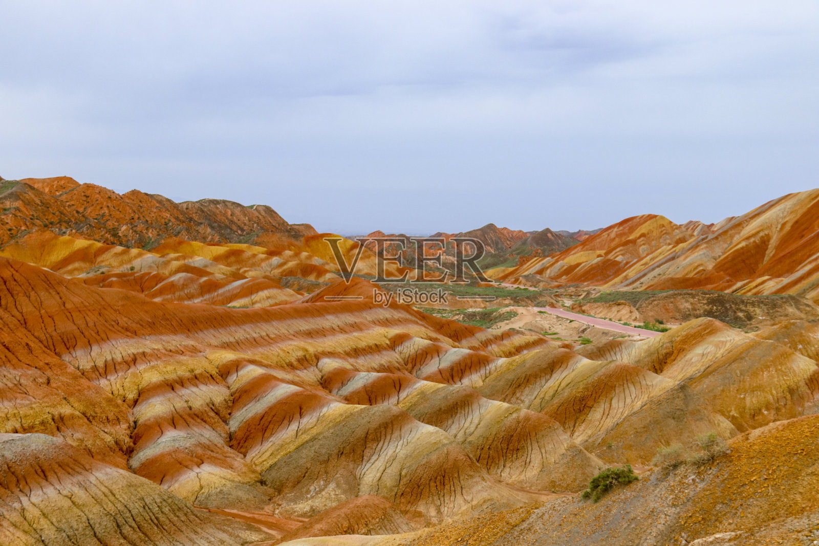 张野丹霞国家地质公园照片摄影图片