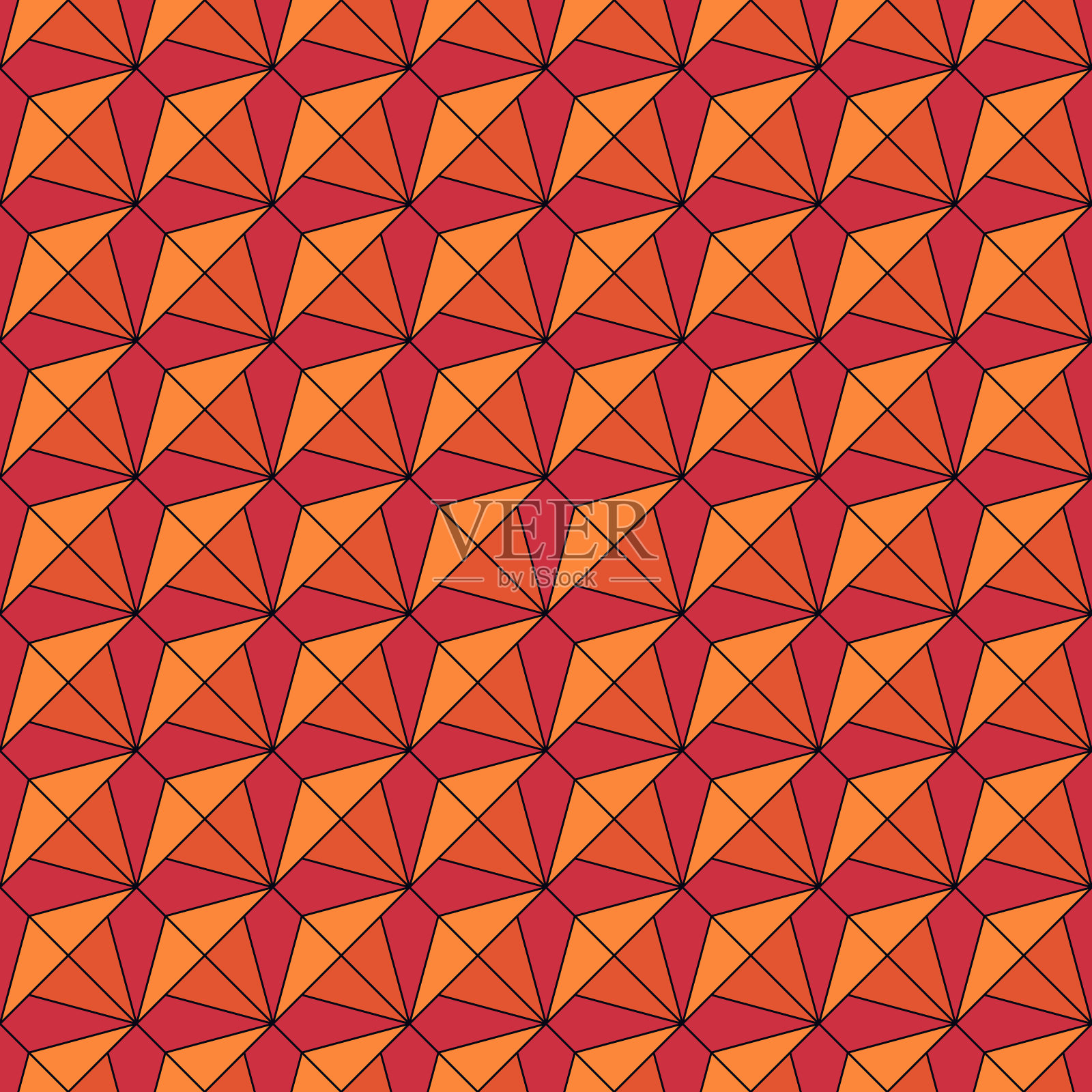 无缝的点缀。风筝,三角形模式。瓷砖背景。几何墙纸。民族图案。几何背景。电子纸。纺织印刷。网页设计。摘要向量插画图片素材