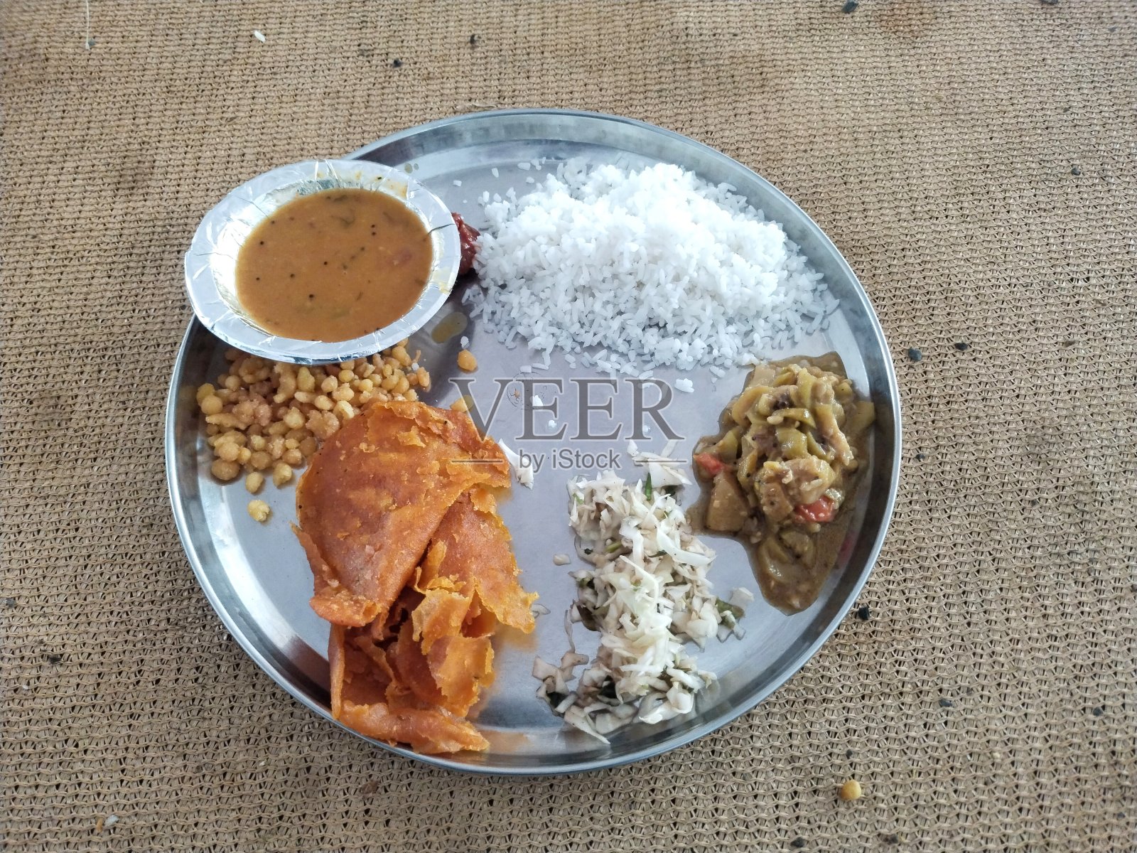 印度菜的食谱照片摄影图片