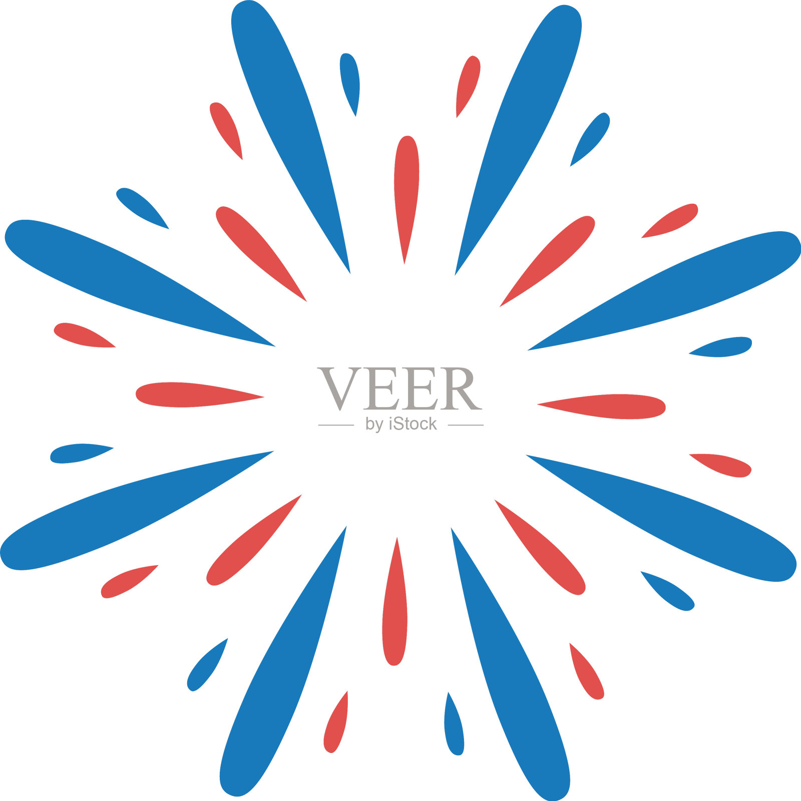 爆炸烟花狂欢节插画图片素材