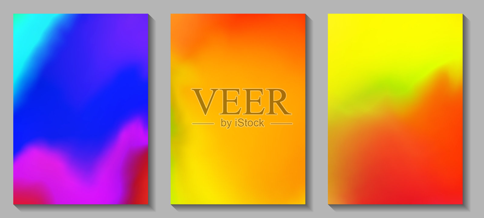 流体艺术现代艺术品网格梯度背景插画图片素材