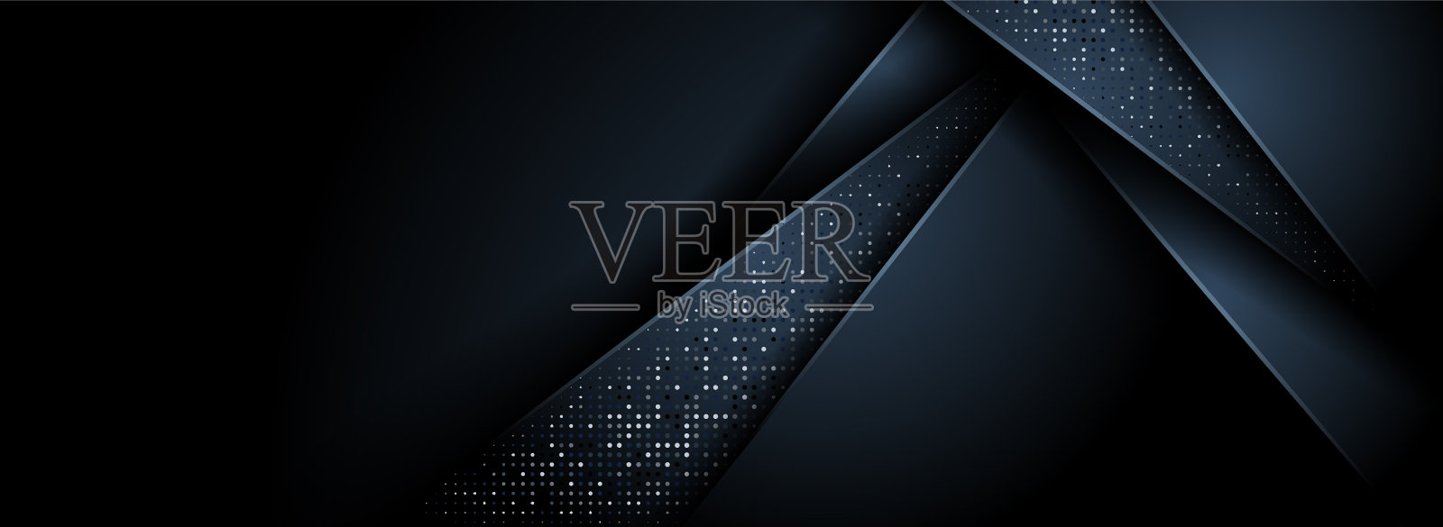 摘要深色海军蓝背景相结合插画图片素材