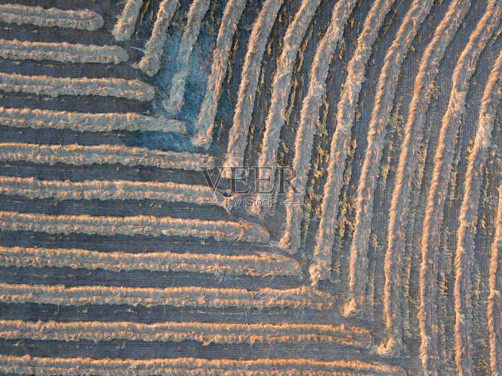 无人机从上空看到的农田照片摄影图片