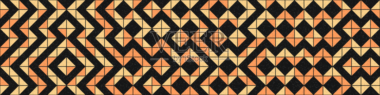 抽象几何图形生成计算艺术插图插画图片素材