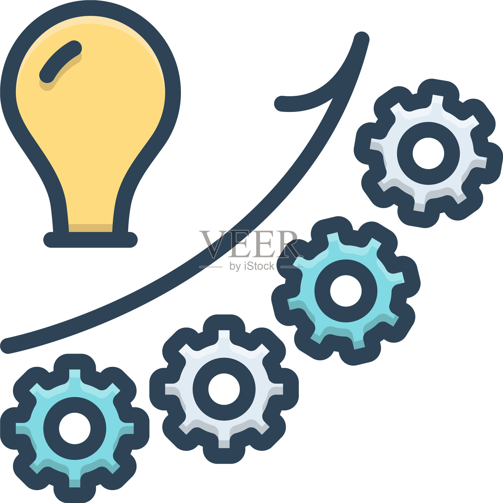 增长插画图片素材