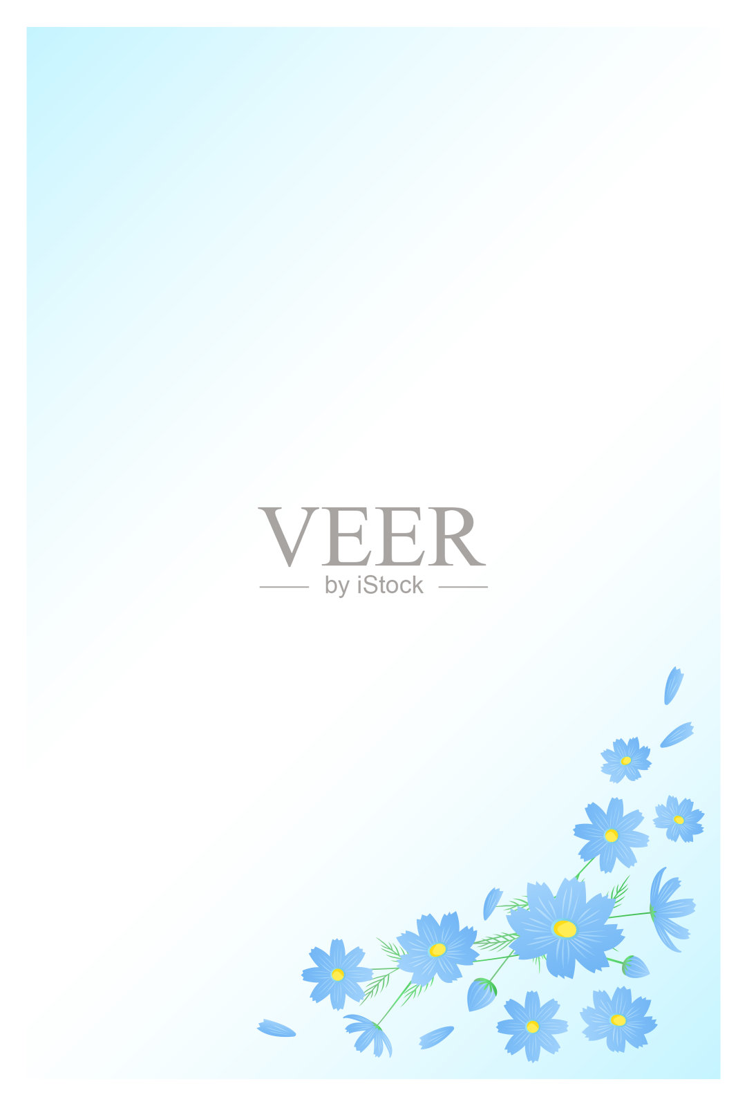 为夏末问候而设计的明信片。宇宙。插画图片素材