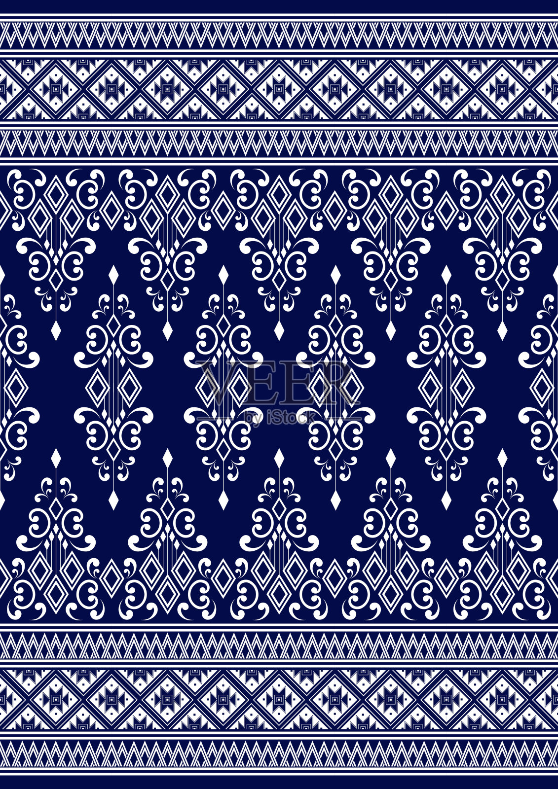 几何民族图案设计74插画图片素材