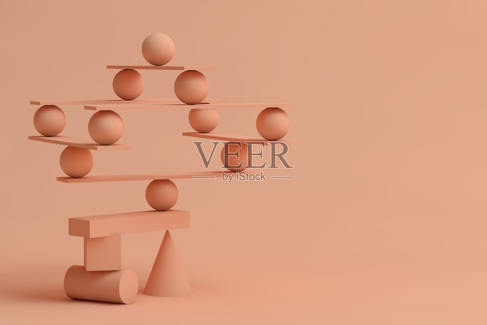 几种平衡几何形状照片摄影图片