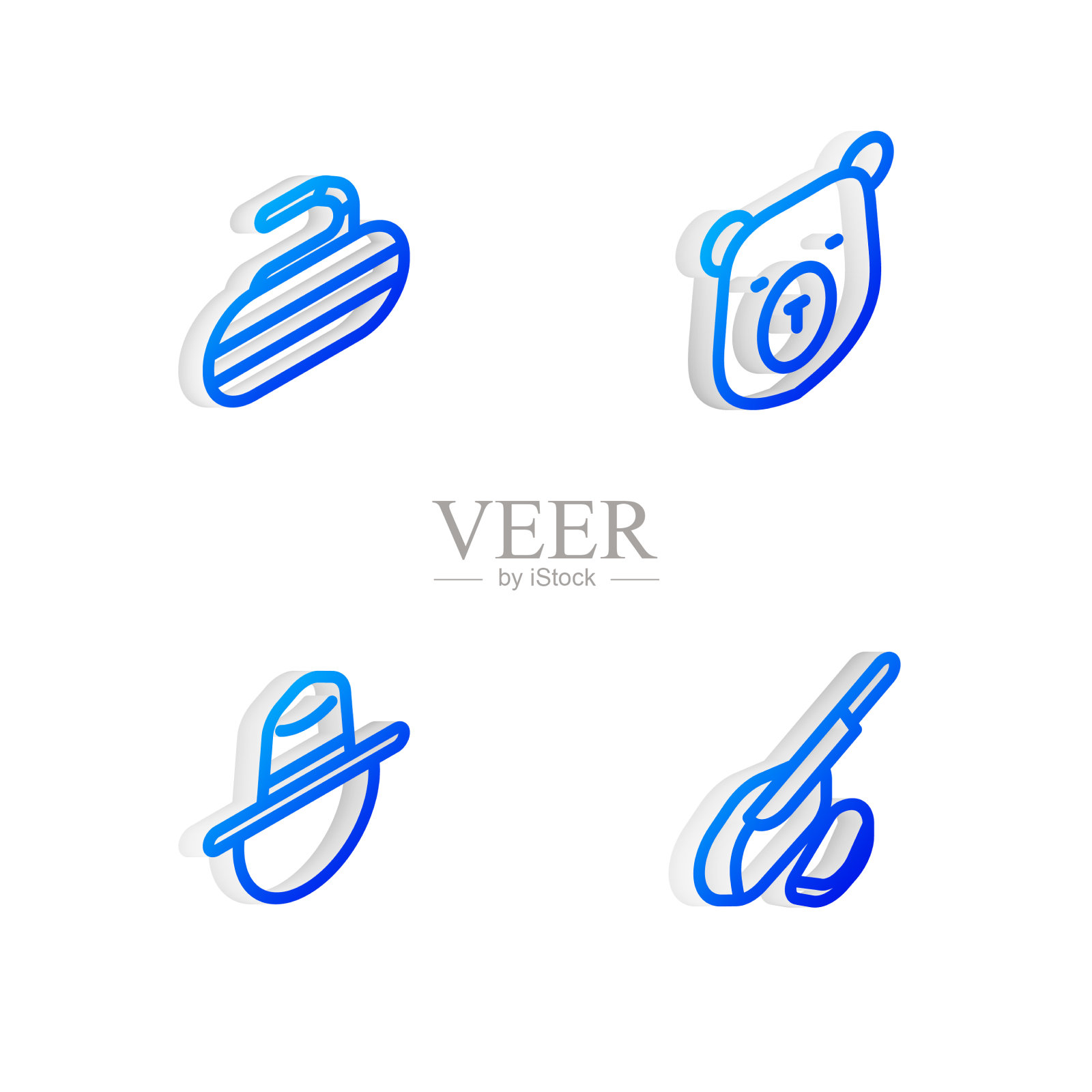 设置等距线，用于冰壶图标素材