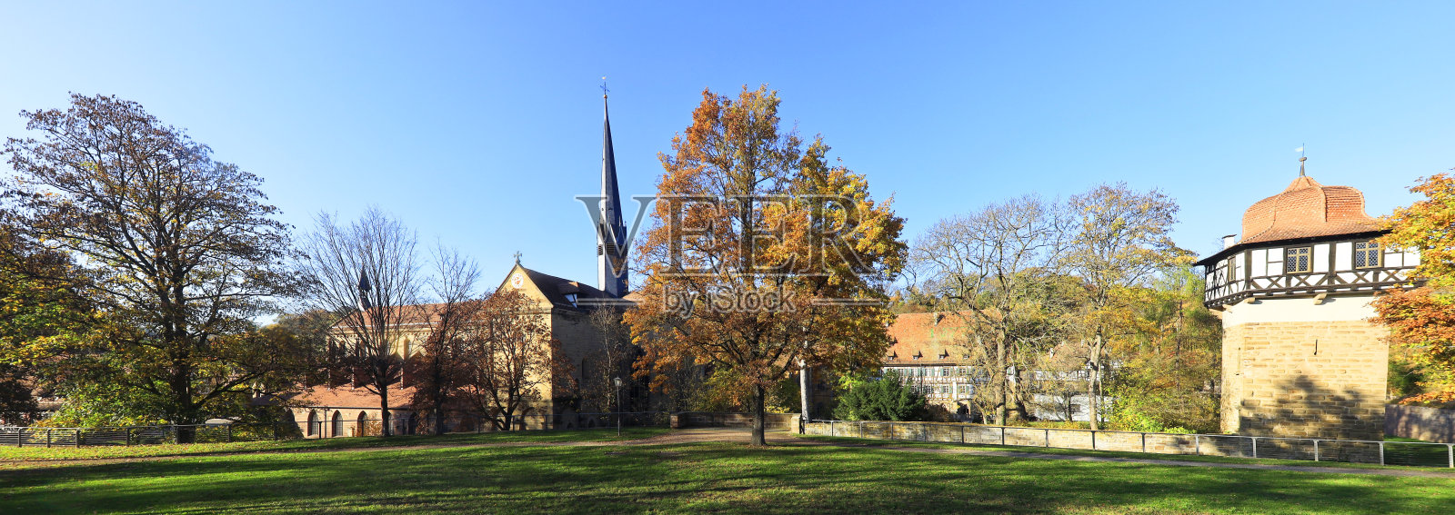 Maulbronn修道院，Baden-Württemberg，德国照片摄影图片