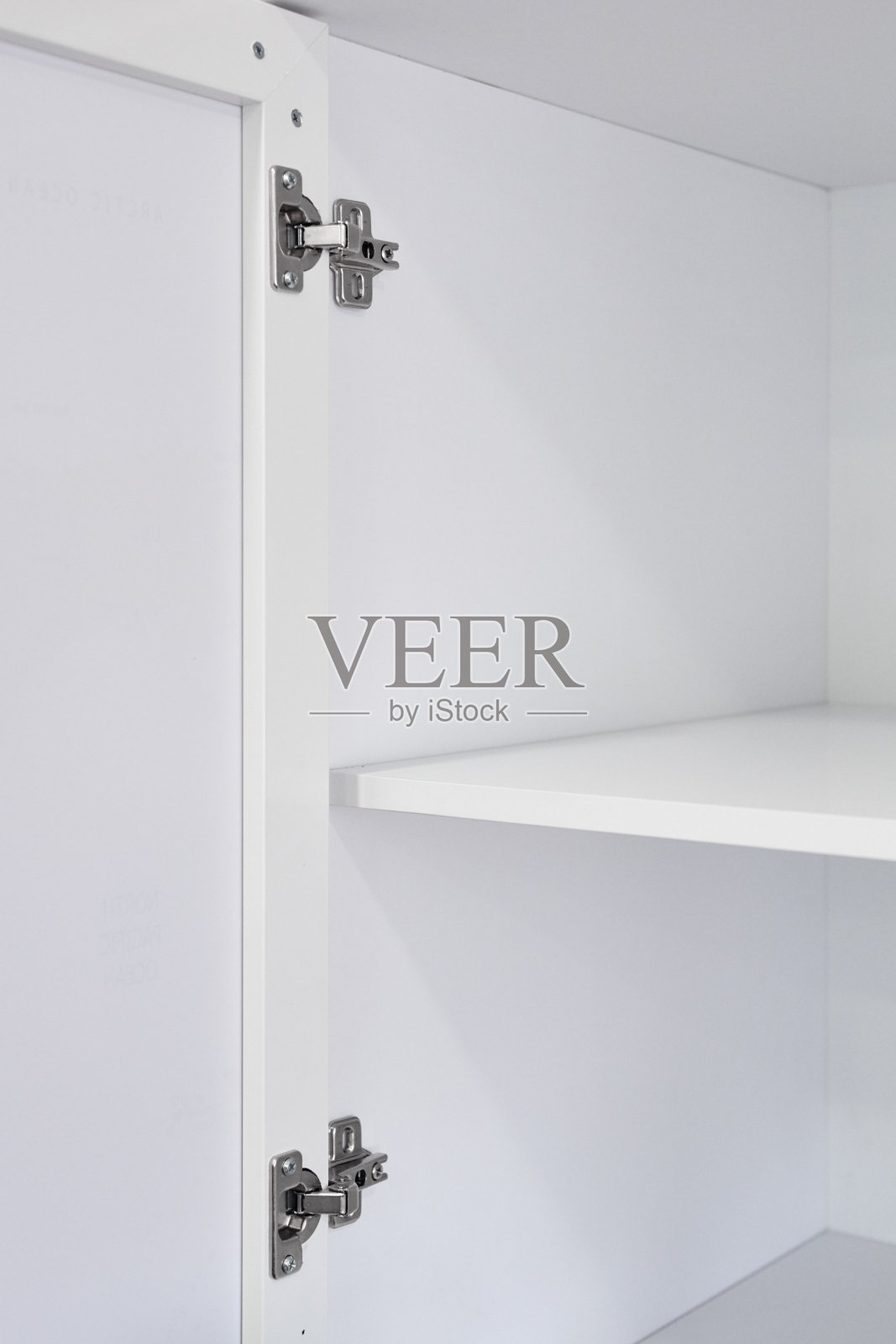 白色门铰链照片摄影图片