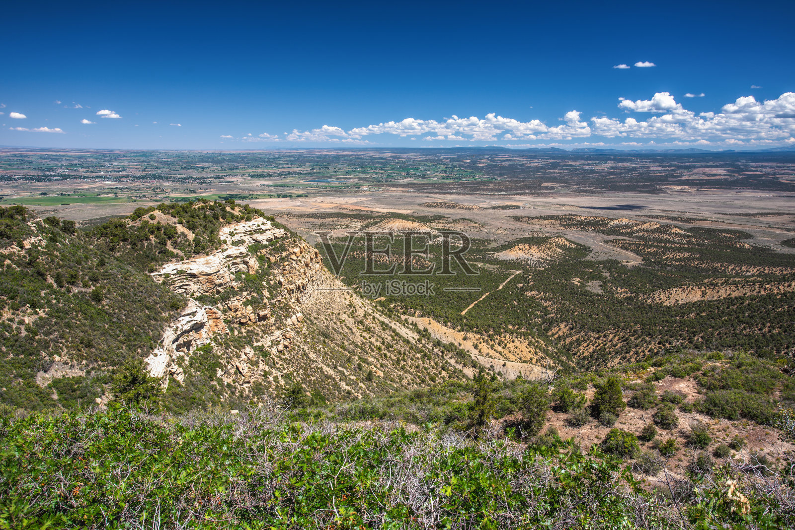 从梅萨维德科罗拉多州的远景风景照片摄影图片