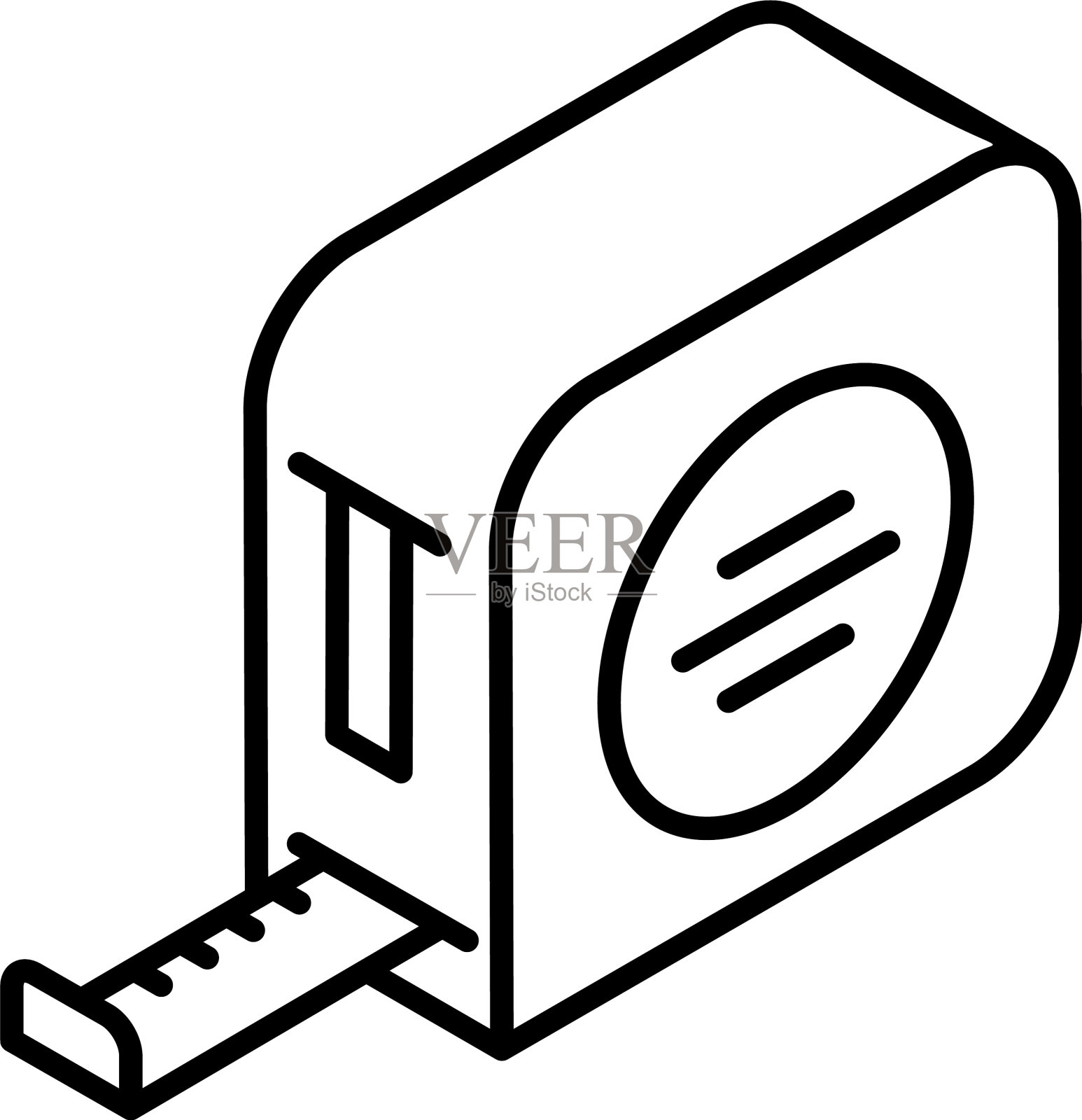 卷尺设计元素图片