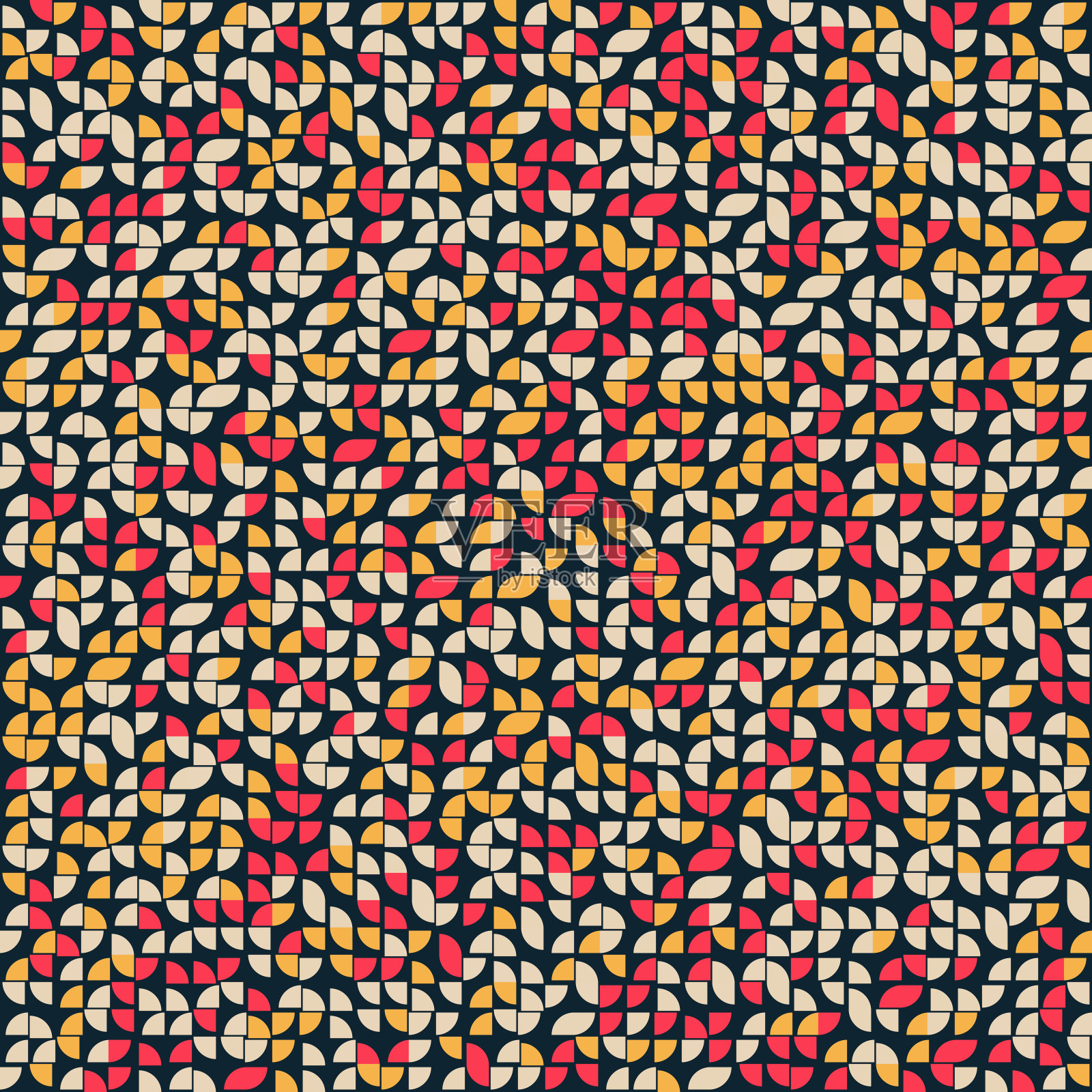 抽象几何图形生成计算艺术插图插画图片素材