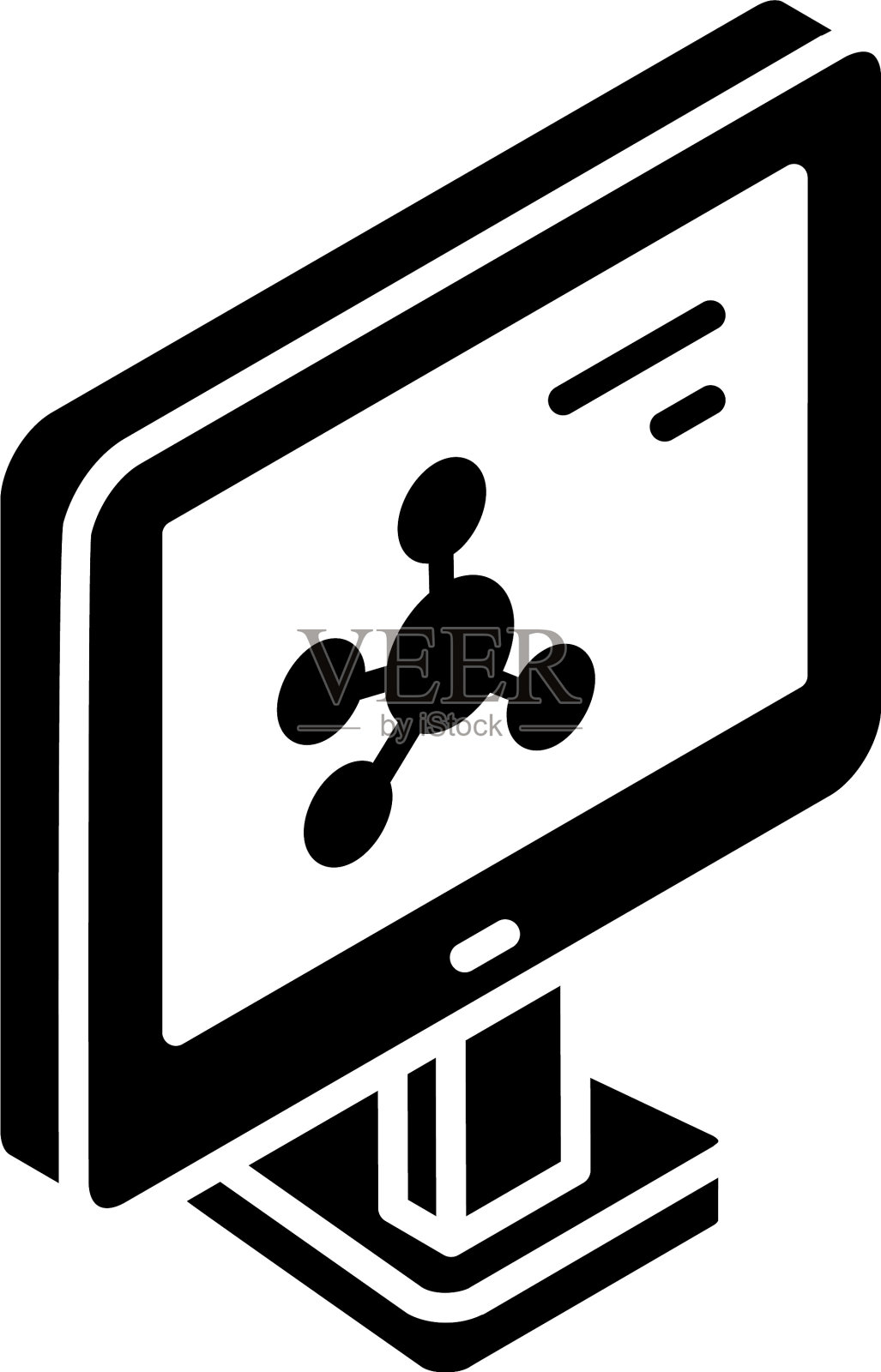 分子形状插画图片素材