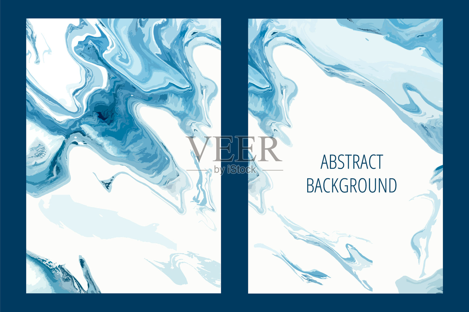 封面设计模板集蓝色创意设计模板素材