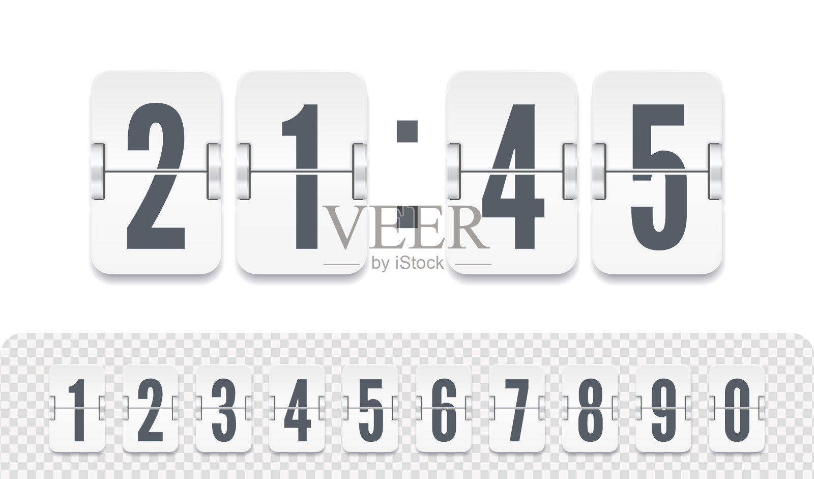 模板白色记分板设计模板素材