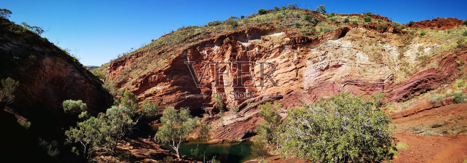 哈默斯利峡谷，卡里吉尼国家公园照片摄影图片