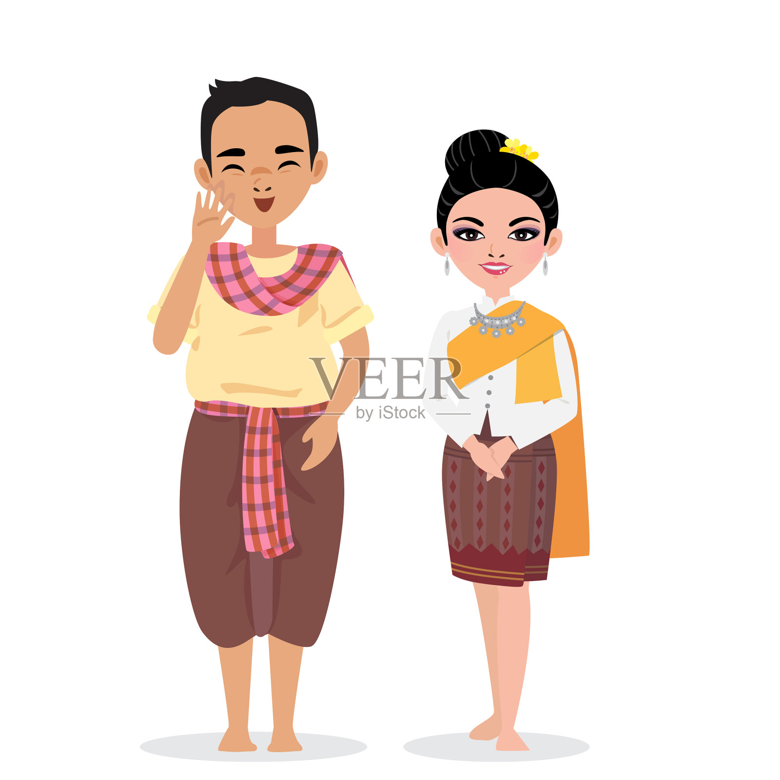 代数学的衣服布料插画图片素材