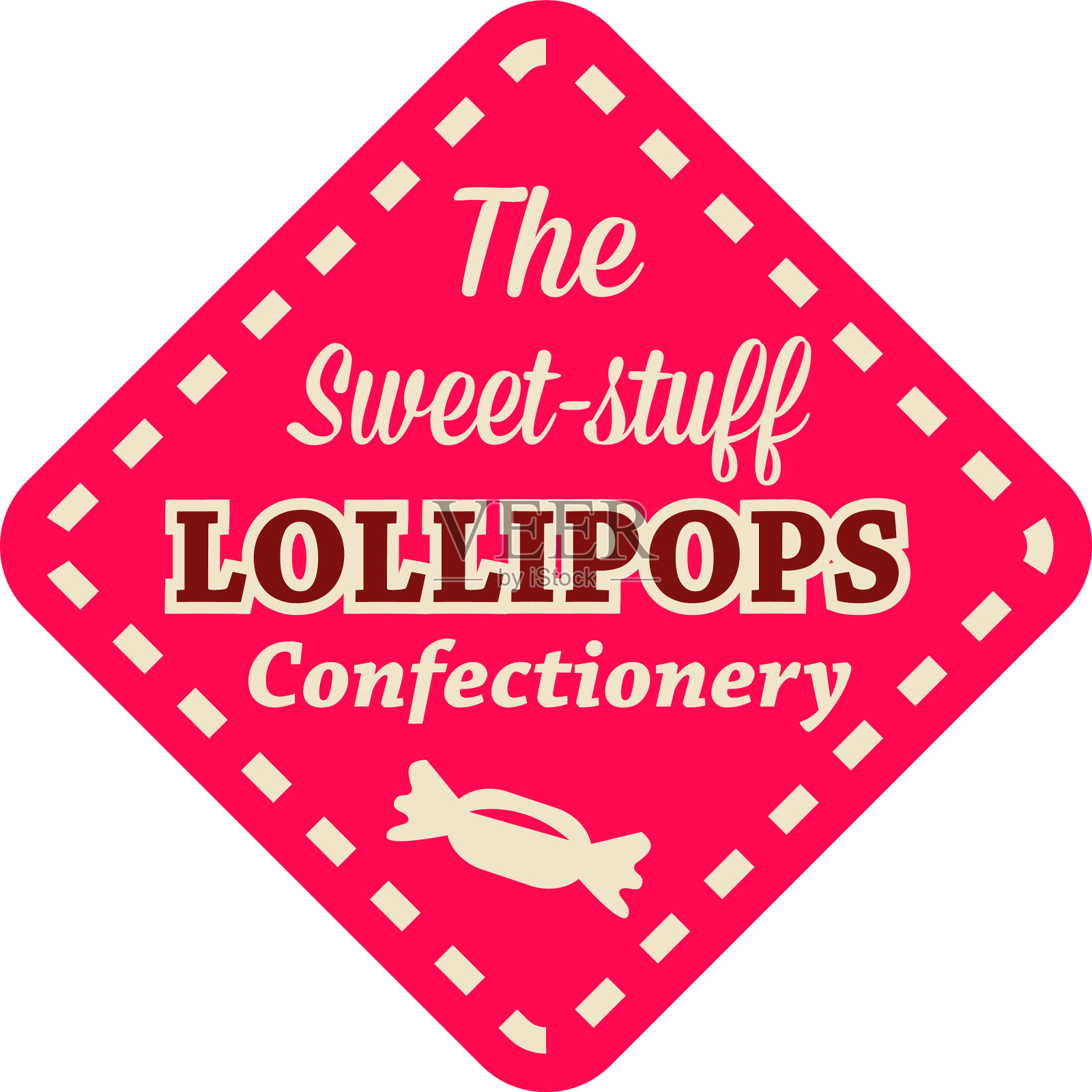 面包店的设计元素插画图片素材