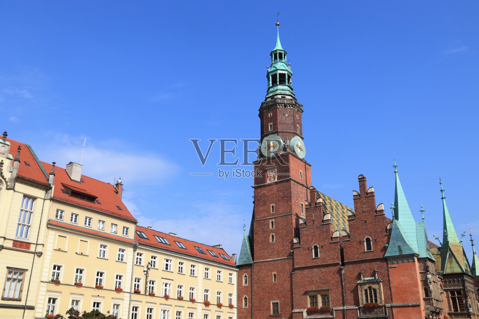 波兰弗罗茨瓦夫-老市政厅照片摄影图片