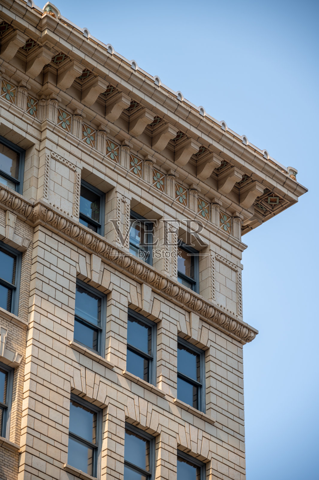 埃德蒙顿的旧砖办公楼照片摄影图片