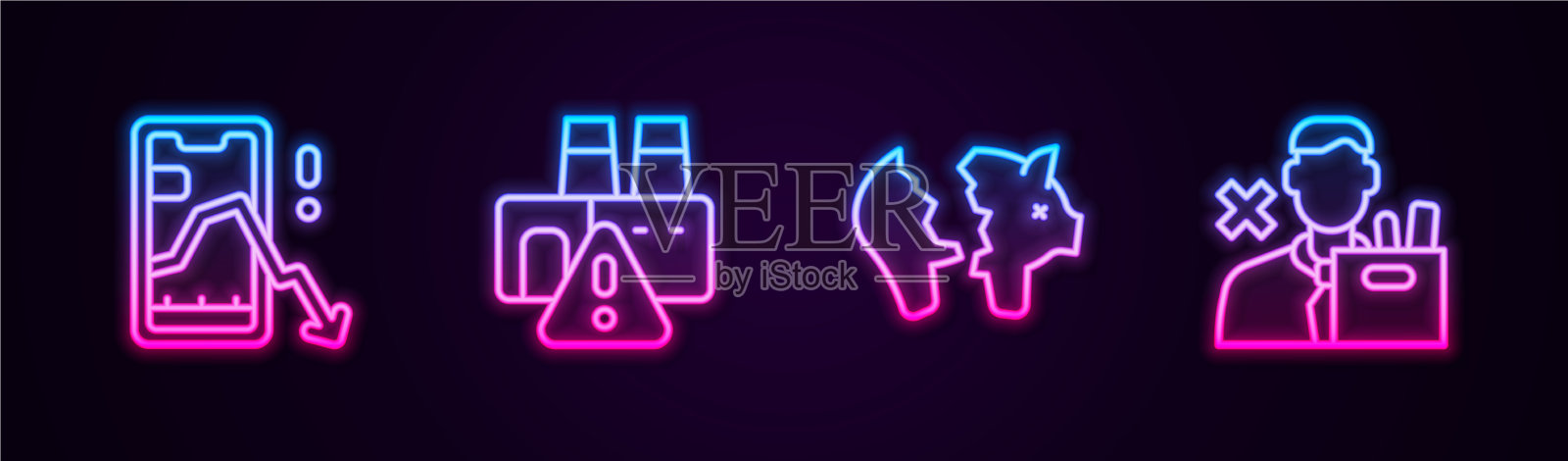 设线移动停厂股票交易插画图片素材