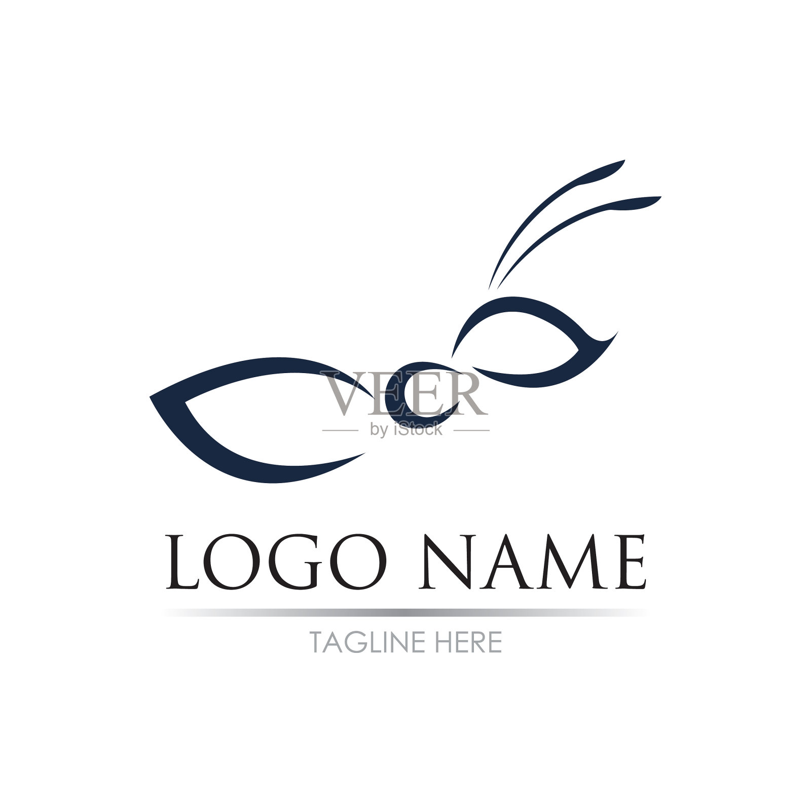 蚂蚁logo模板设计插画图片素材