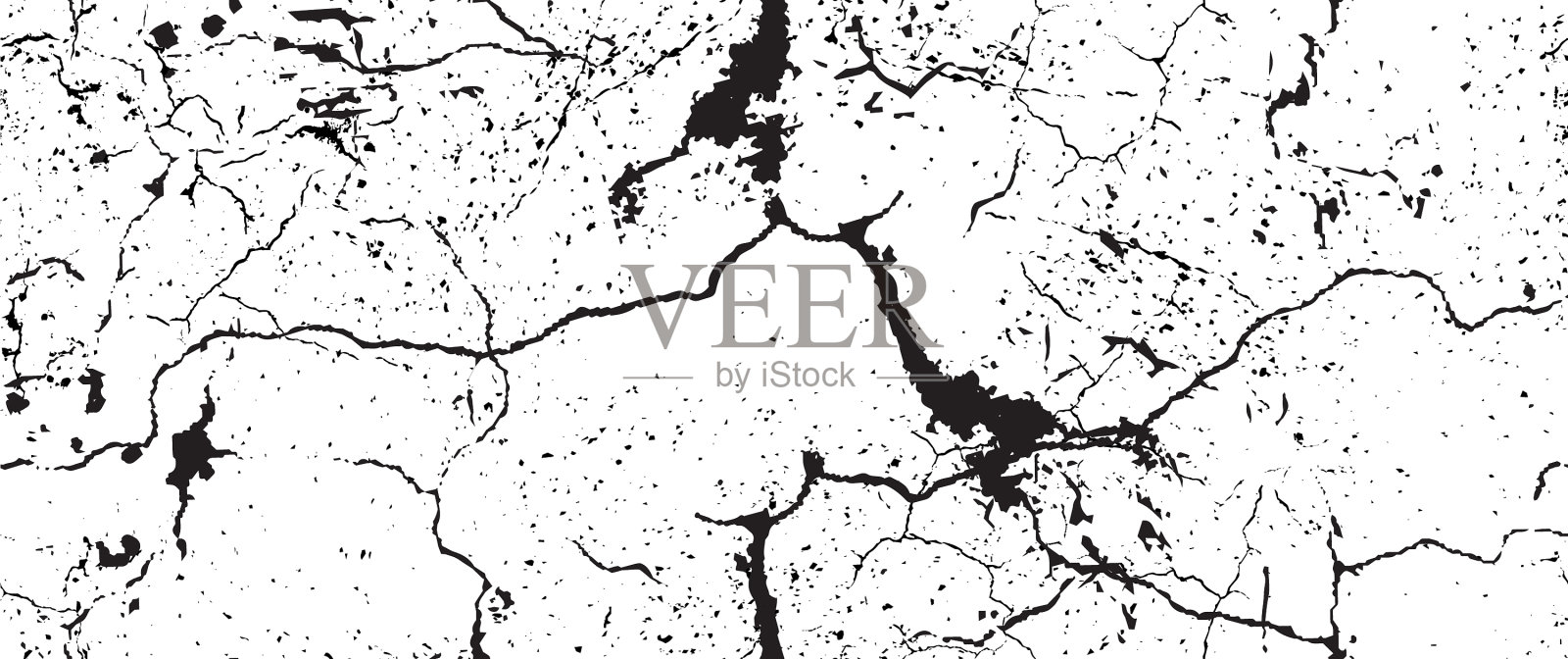 心疼的垃圾纹理无缝模式插画图片素材