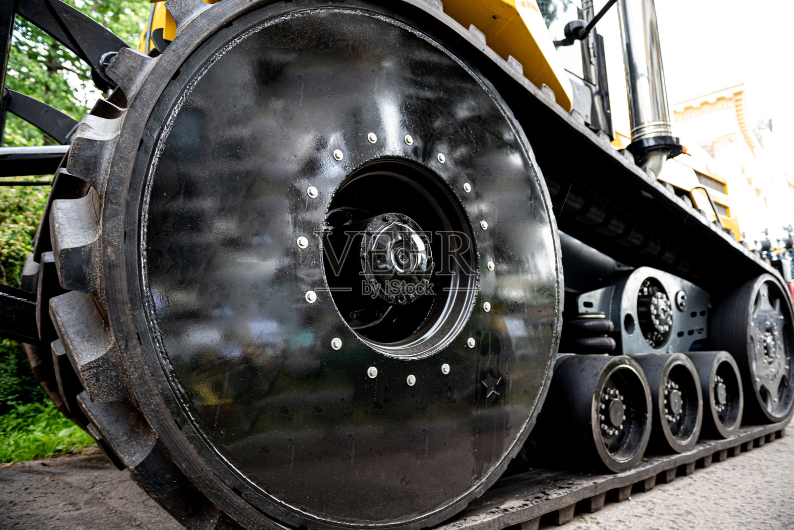 新型现代农业机械设备细节照片摄影图片