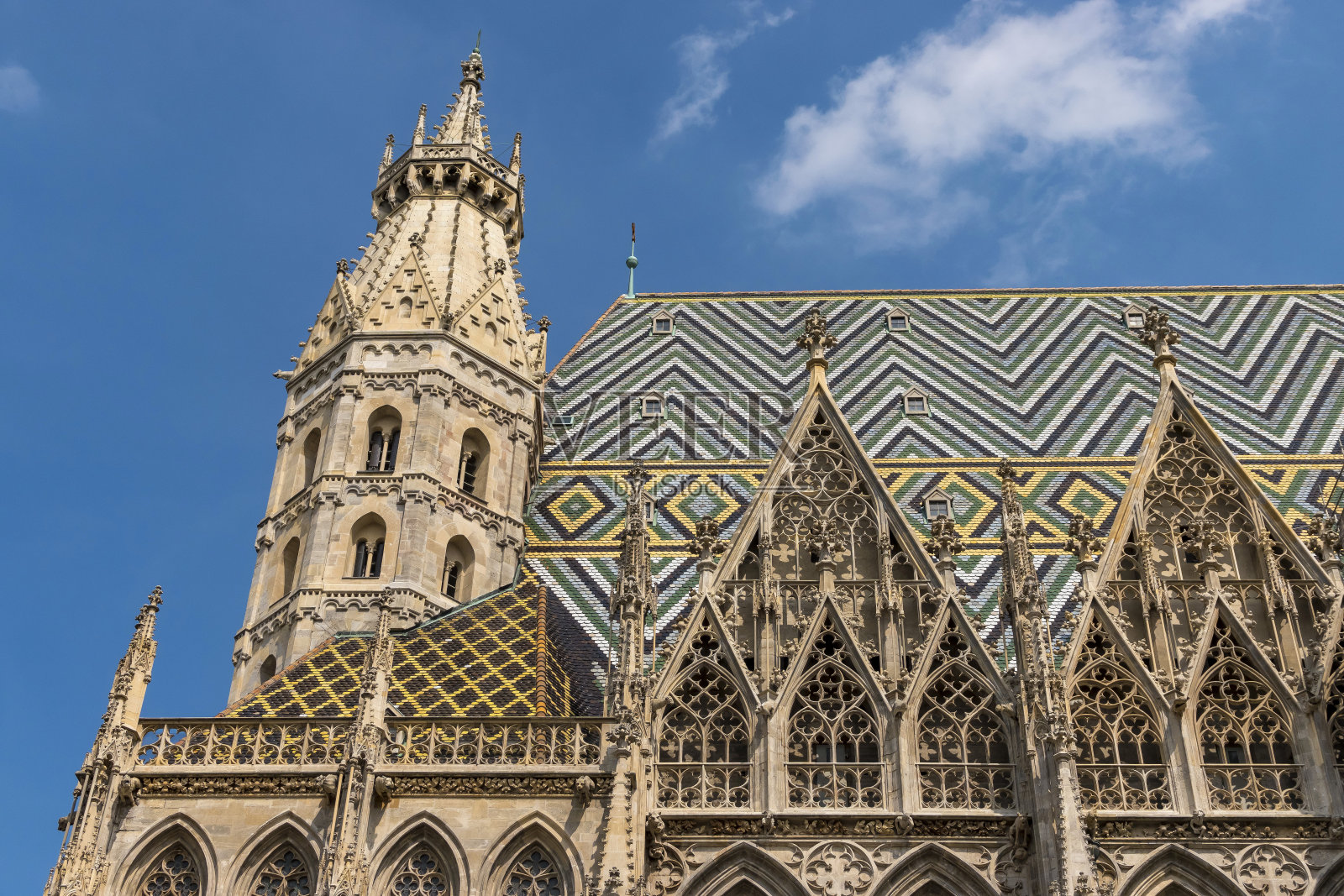 奥地利维也纳的圣斯蒂芬大教堂照片摄影图片