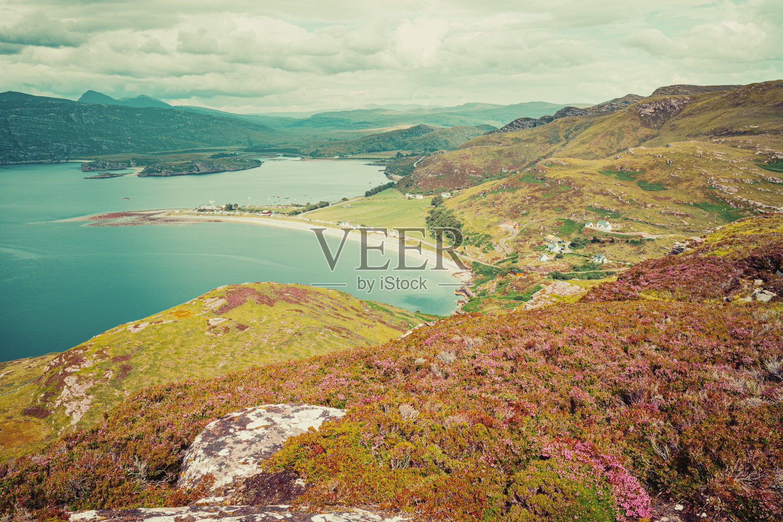 Coigach看来,苏格兰照片摄影图片