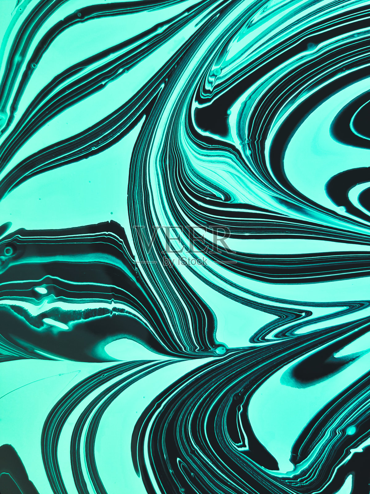 抽象绿色艺术背景油漆纹理照片摄影图片