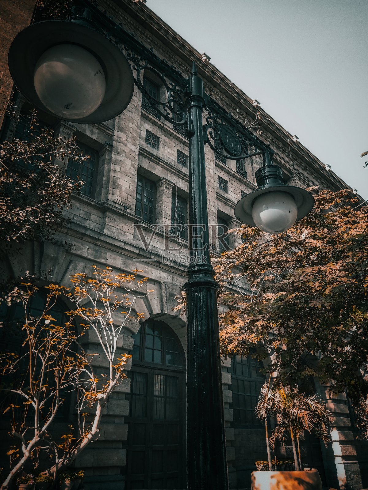 路灯照片摄影图片