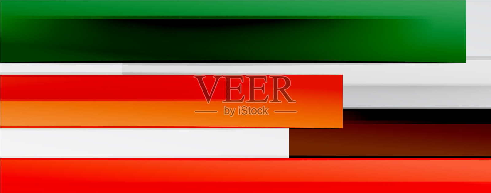 多色线条背景设计模板插画图片素材