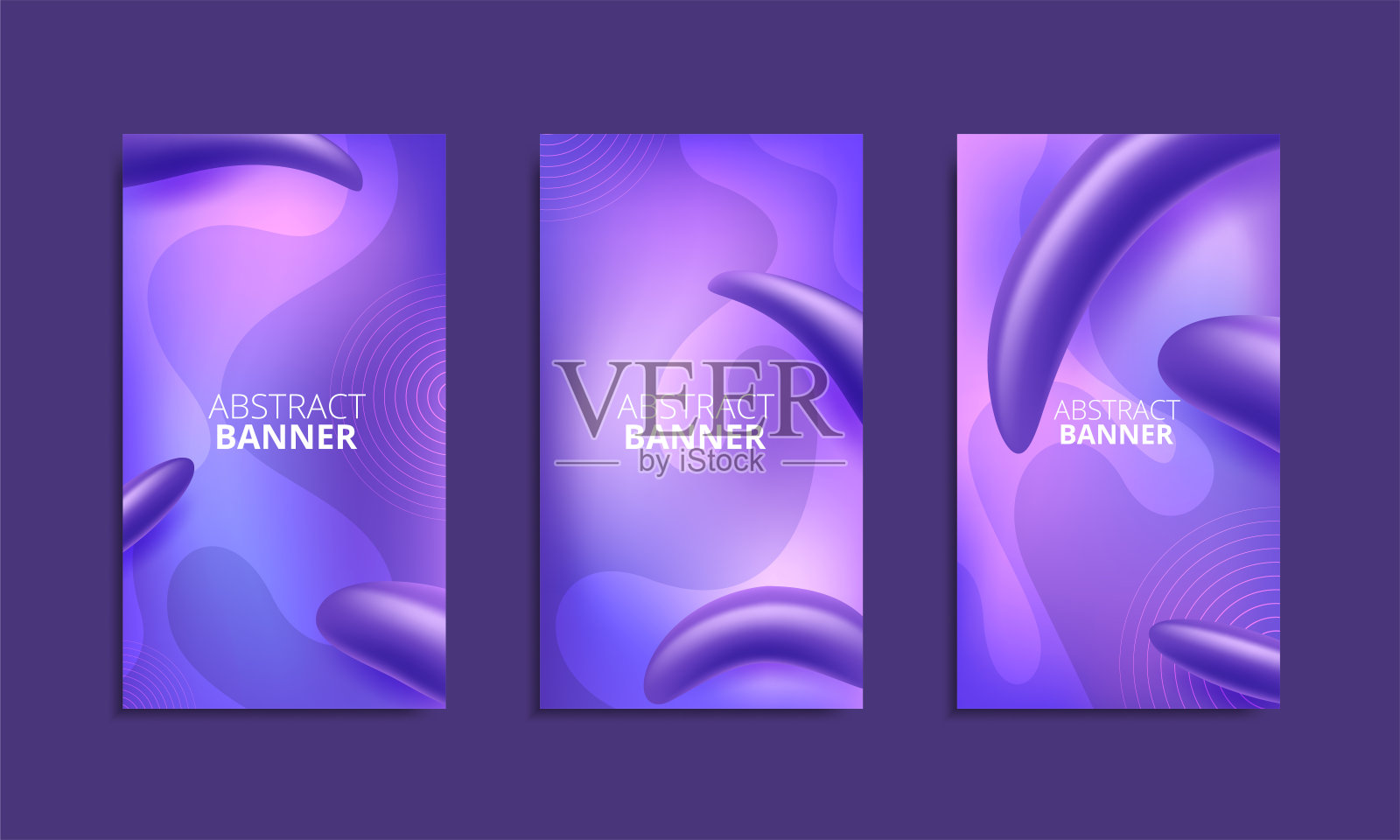 社交媒体故事的矢量设计背景设计模板素材