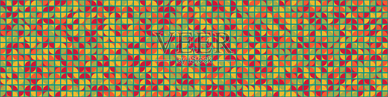 抽象几何图形生成计算艺术插图插画图片素材