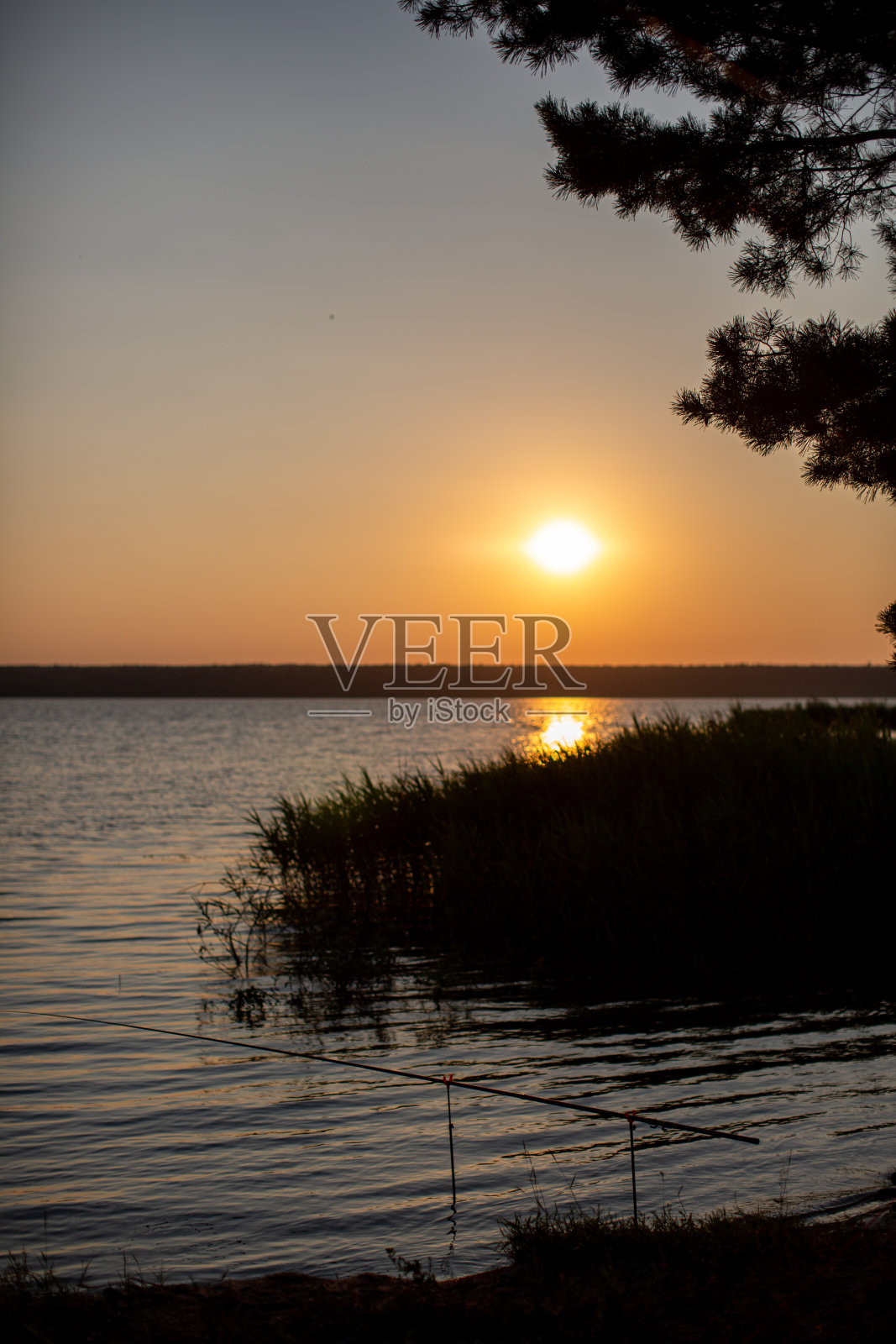 湖上点菜照片摄影图片