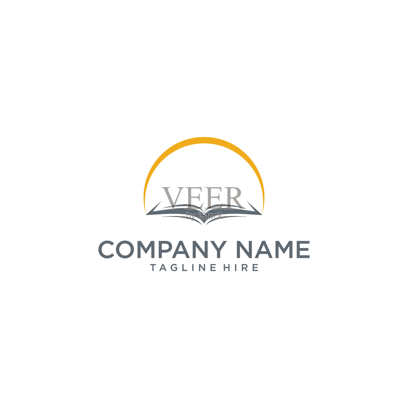 教堂标志现代图形模板插画图片素材