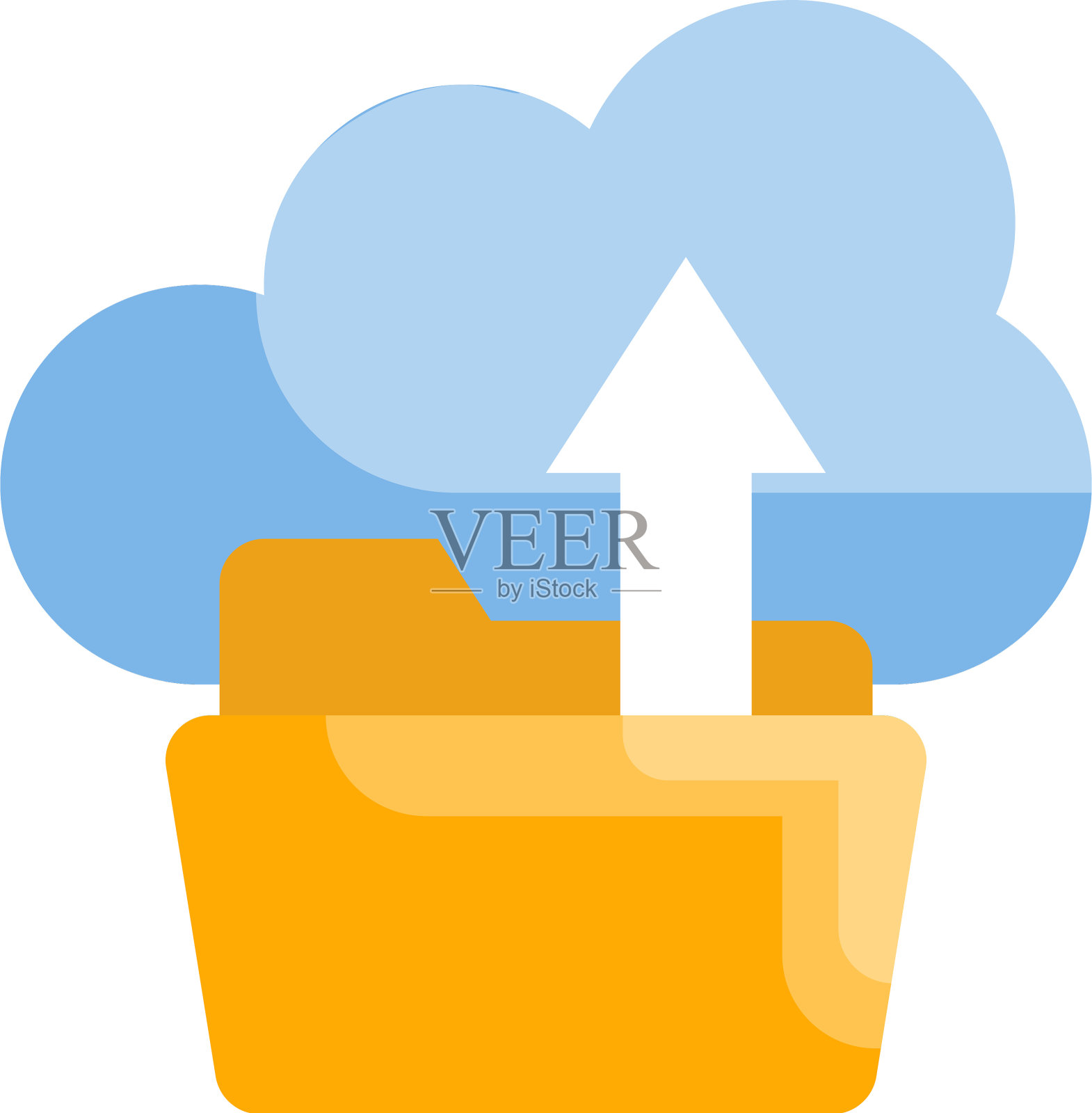 数据上传方式设计元素图片