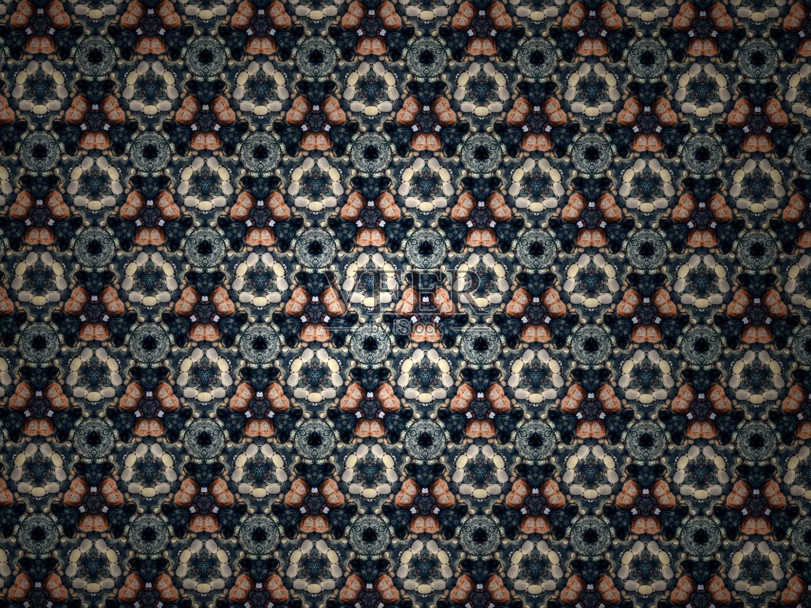 马赛克模式照片摄影图片