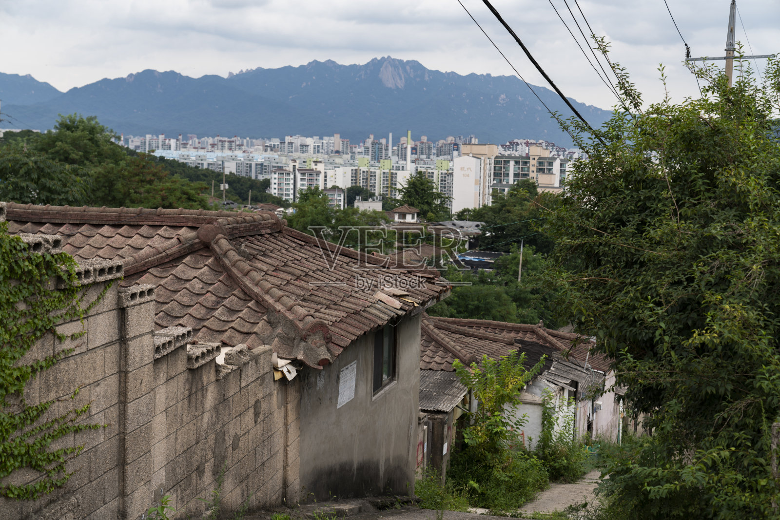 Baeksa村，Junggye-dong, Nowon-gu，首尔，韩国共和国照片摄影图片