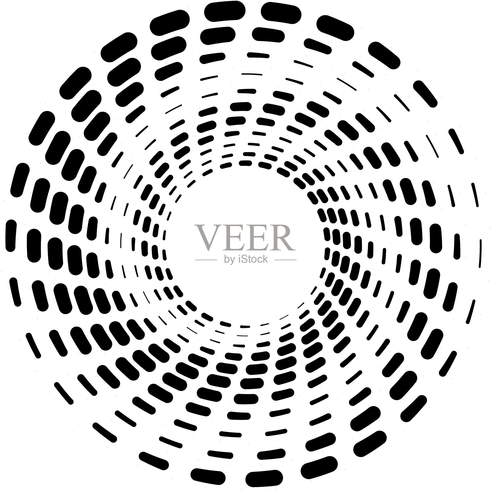 抽象螺旋漩涡和涡涡螺旋插画图片素材