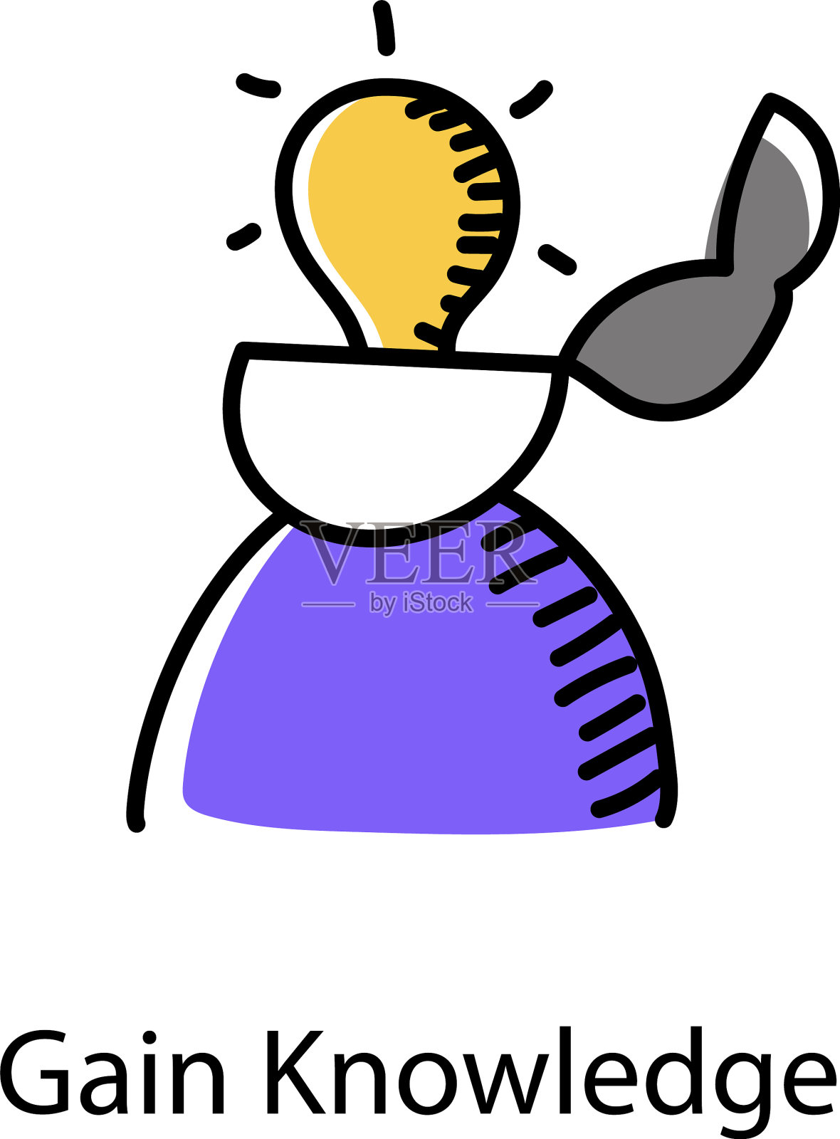 获得知识图标素材