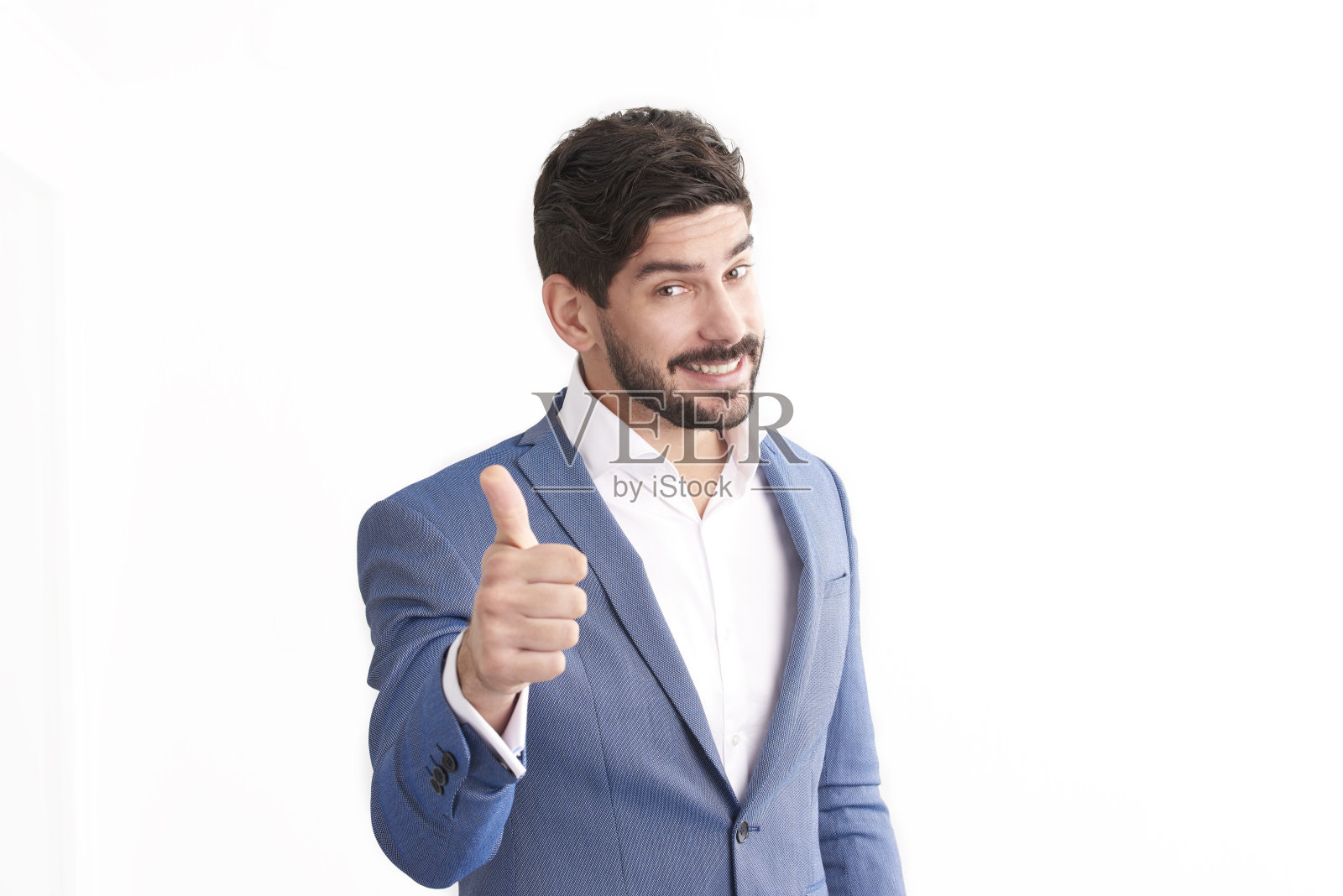 竖起大拇指照片摄影图片