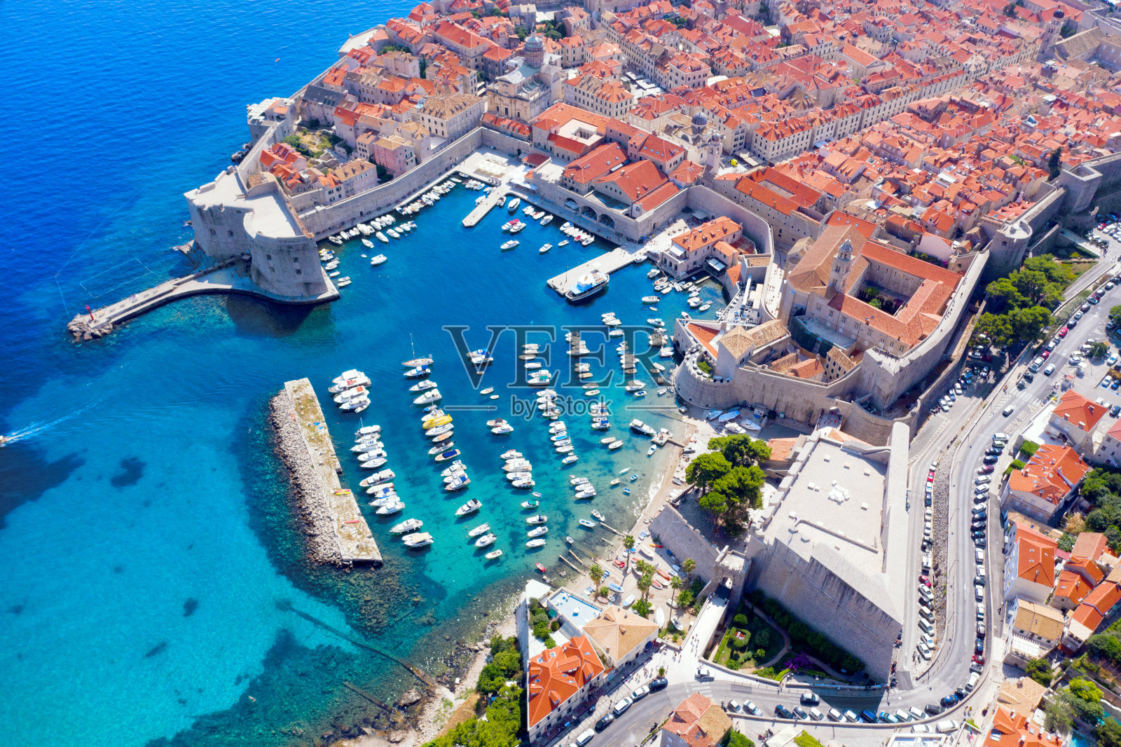 杜布罗夫尼克古城照片摄影图片