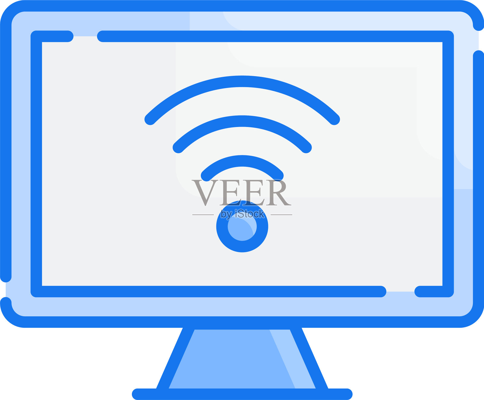 智能电视的风格设计元素图片