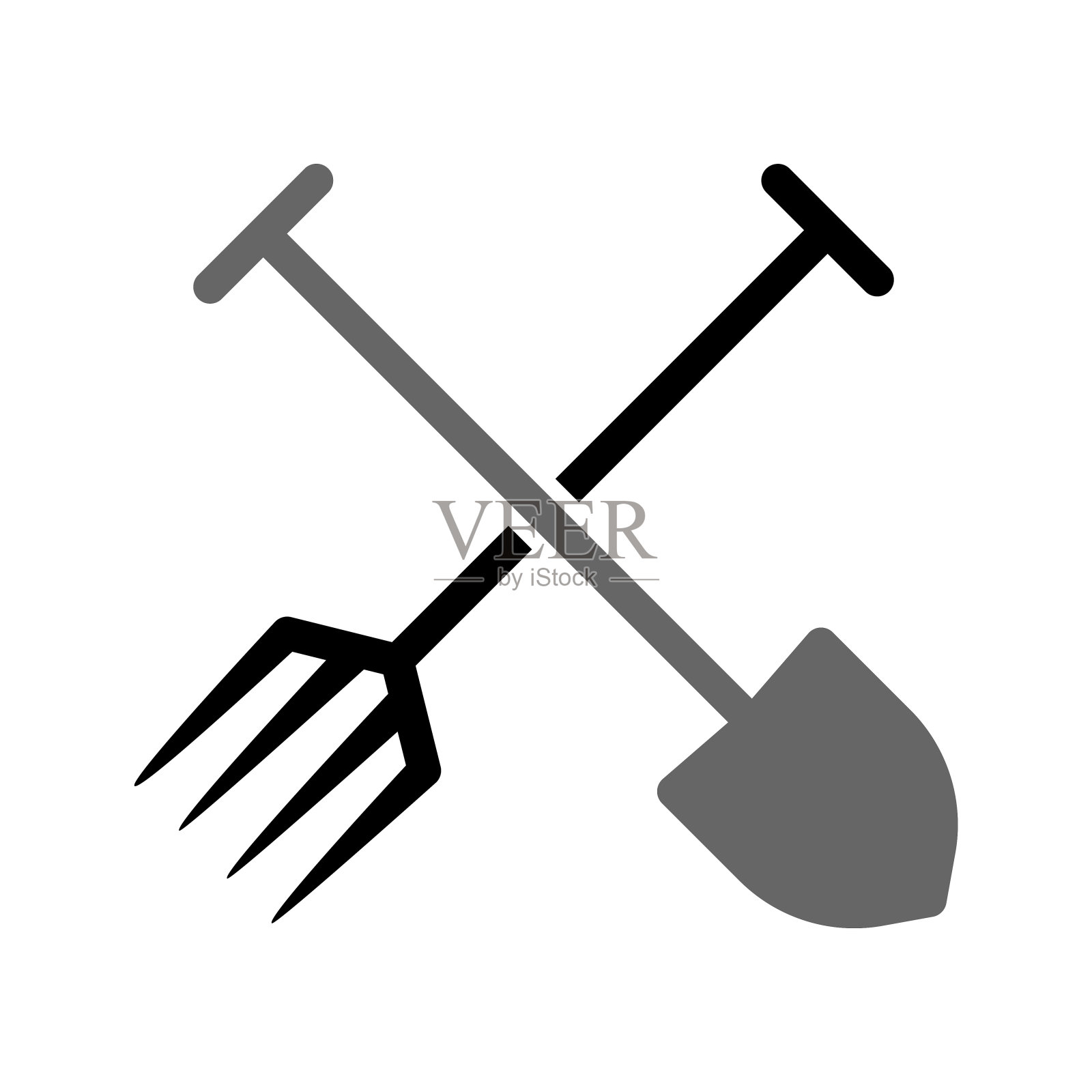 铲插画图片素材