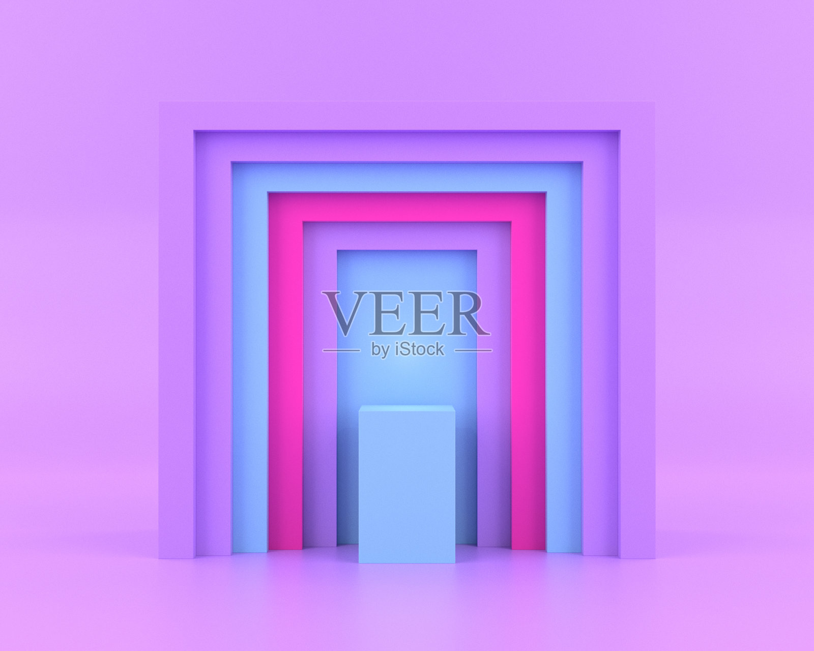 彩色抽象形状的产品展示照片摄影图片