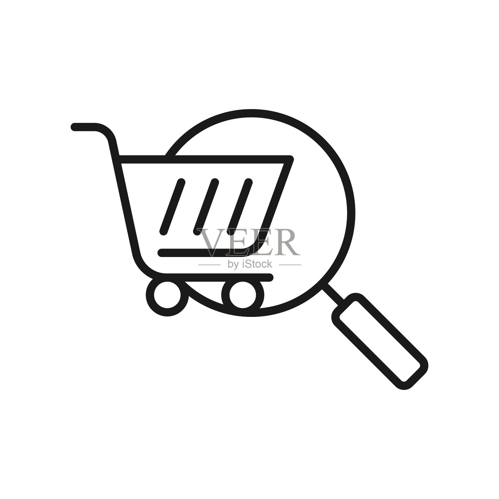 购物车与搜索图标设计购物图标素材